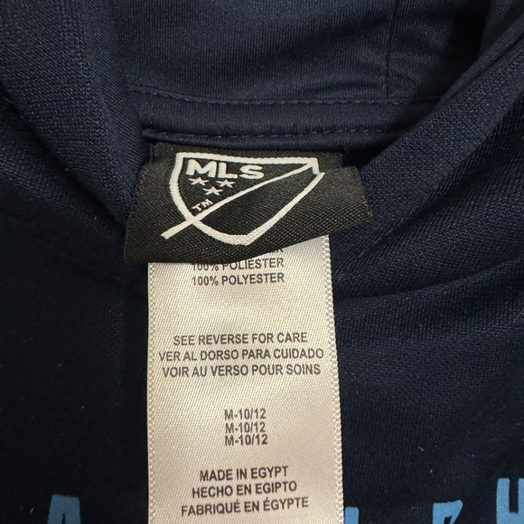 MLS Philadelphia Union Soccer medium 10/12 hooded sweatshirt - Picture 4 of 5